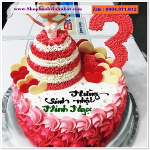 Bánh Sinh Nhật Công Chúa - BQ325